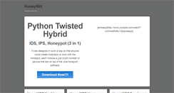 Desktop Screenshot of honeywrt.org