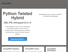 Tablet Screenshot of honeywrt.org